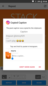 İndir Regram - Repost for Instagram Araçlar Android için Ekran görüntüsü 6