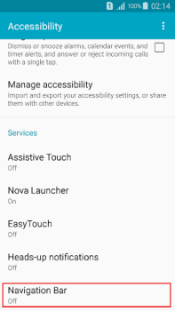 İndir Navigation Bar - NavBar Araçlar Android için Ekran görüntüsü 3