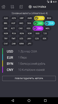 İndir Рублик - курс российского рубл Finans Android için Ekran görüntüsü 5