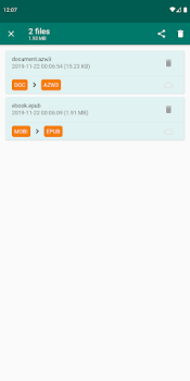 İndir Ebook Converter Kitaplar & Rehberler Android için Ekran görüntüsü 7