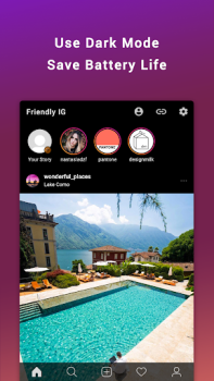 İndir Friendly For Instagram Sosyal Android için Ekran görüntüsü 4