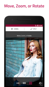 İndir PhotoSplit Grid Maker Sosyal Android için Ekran görüntüsü 3