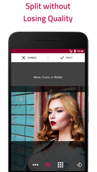 İndir PhotoSplit Grid Maker Sosyal Android için Ekran görüntüsü 4