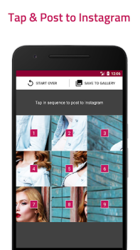 İndir PhotoSplit Grid Maker Sosyal Android için Ekran görüntüsü 5