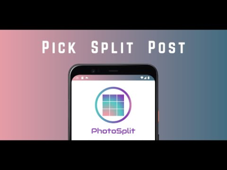 İndir PhotoSplit Grid Maker Sosyal Android için Ekran görüntüsü 8