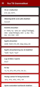 İndir Rus Tilini O`rganamiz Kitaplar & Rehberler Android için Ekran görüntüsü 4