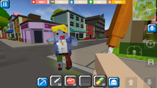 İndir Cube Z (Pixel Zombies) Eylem Android için Ekran görüntüsü 6