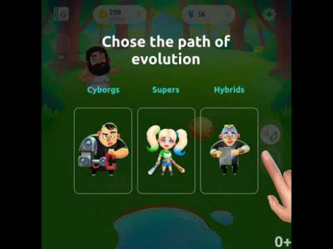 İndir İnsan Evrimi Tıklayıcı Arcade Android için Ekran görüntüsü 8