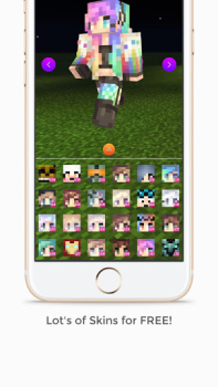 İndir Custom Skin Creator 3D for Minecraft Eğlence Android için Ekran görüntüsü 3