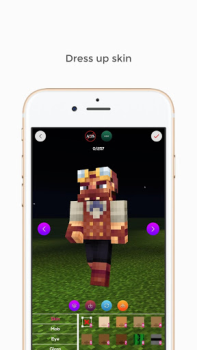 İndir Custom Skin Creator 3D for Minecraft Eğlence Android için Ekran görüntüsü 5