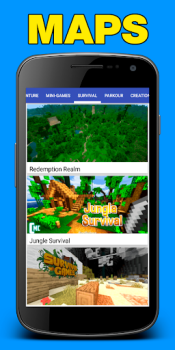 İndir Minecraft PE için Haritalar Eğlence Android için Ekran görüntüsü 3