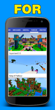 İndir Minecraft PE için Haritalar Eğlence Android için Ekran görüntüsü 4