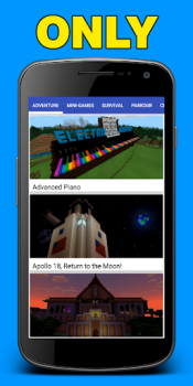 İndir Minecraft PE için Haritalar Eğlence Android için Ekran görüntüsü 6
