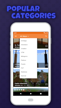 İndir Maps for Minecraft PE Eğlence Android için Ekran görüntüsü 5