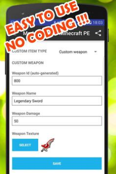 İndir Mod Maker for Minecraft PE İş Android için Ekran görüntüsü 7