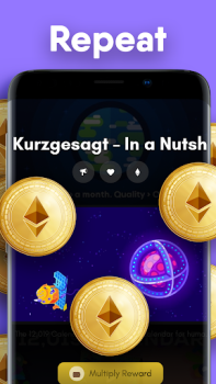 İndir TV-TWO: İzle, Bitcoin kazanmak Eğlence Android için Ekran görüntüsü 7