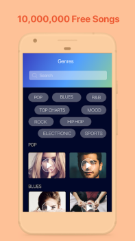 İndir Music - Mp3 Music Player Müzik ve Ses Android için Ekran görüntüsü 2