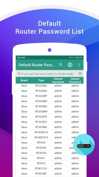 İndir WiFi Router Password Araçlar Android için Ekran görüntüsü 4