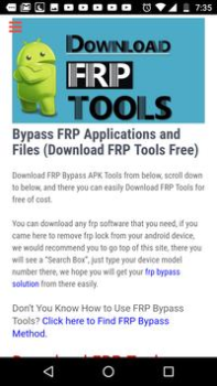 İndir Bypass FRP Lock Eğitim Android için Ekran görüntüsü 2