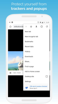 İndir Kiwi Browser - Fast & Quiet İletişim Android için Ekran görüntüsü 2