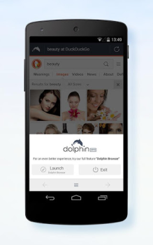 İndir Dolphin Zero Incognito Browser İletişim Android için Ekran görüntüsü 3