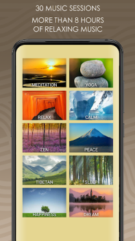 İndir Meditasyon müzik rahatlatıcı Sağlık & Fitness Android için Ekran görüntüsü 5
