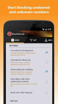 İndir Block-Spam İletişim Android için Ekran görüntüsü 2