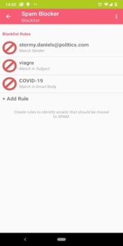İndir Email Spam Blocker İş Android için Ekran görüntüsü 3
