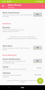 İndir Email Spam Blocker İş Android için Ekran görüntüsü 5