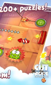 İndir Cut the Rope: Experiments Bulmaca Oyunları Android için Ekran görüntüsü 2