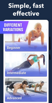 İndir Evde Plank Egzersizleri Sağlık & Fitness Android için Ekran görüntüsü 2