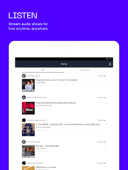 İndir Mixcloud-Radyo ve DJ miksleri Müzik ve Ses Android için Ekran görüntüsü 7