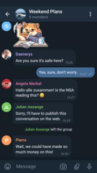 İndir Telegram X Sosyal Android için Ekran görüntüsü 2