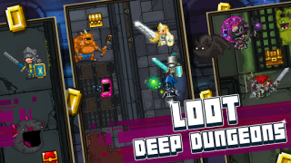 İndir Bit Heroes Quest: Pixel RPG Rol yapma Android için Ekran görüntüsü 2