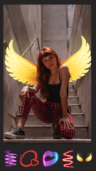 İndir Instasquare Photo Editor: Neon Fotoğraf Android için Ekran görüntüsü 6