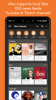 İndir Podcast Addict: Podcast player Haberler & Dergiler Android için Ekran görüntüsü 7