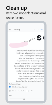 İndir Adobe Scan: PDF Scanner, OCR İş Dünyası Android için Ekran görüntüsü 3