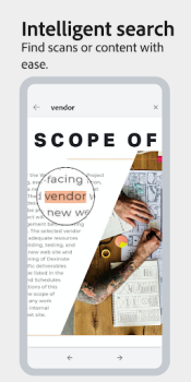 İndir Adobe Scan: PDF Scanner, OCR İş Dünyası Android için Ekran görüntüsü 4