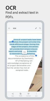 İndir Adobe Scan: PDF Scanner, OCR İş Dünyası Android için Ekran görüntüsü 5