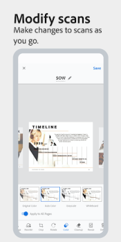 İndir Adobe Scan: PDF Scanner, OCR İş Dünyası Android için Ekran görüntüsü 6