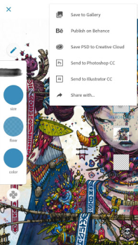 İndir Adobe Photoshop Sketch Sanat ve Tasarım Android için Ekran görüntüsü 4