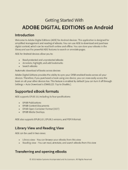 İndir Adobe Digital Editions Kitaplar & Rehberler Android için Ekran görüntüsü 6