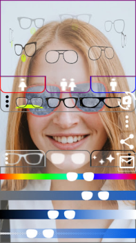 İndir Gözlük simülatörü özel deneme Güzellik Android için Ekran görüntüsü 5
