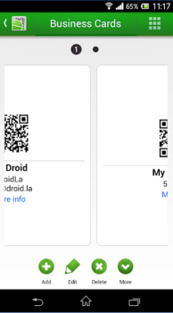 İndir QR Droid Private™ İş Android için Ekran görüntüsü 3