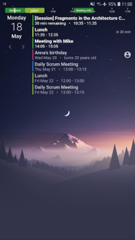 Your Calendar Widget