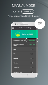 İndir Pil Tasarrufu - Flip & Save Araçlar Android için Ekran görüntüsü 3