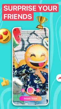 İndir Voicer Celebrity Voice Changer Eğlence Android için Ekran görüntüsü 4