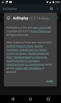 İndir AcDisplay Özelleştirme Android için Ekran görüntüsü 6