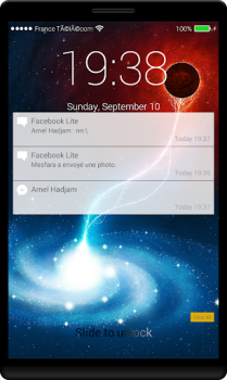 İndir Black Hole Lock Screen Özelleştirme Android için Ekran görüntüsü 2