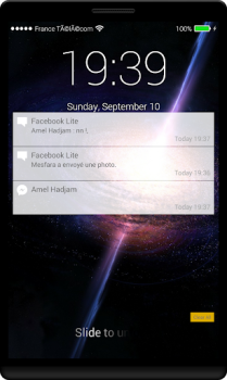 İndir Black Hole Lock Screen Özelleştirme Android için Ekran görüntüsü 3